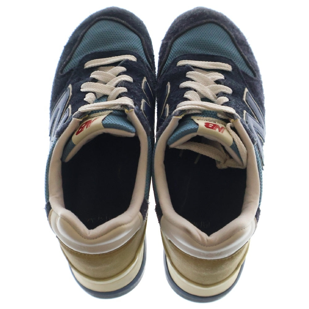 New Balance(ニューバランス) U996TB MADE IN USA スエード ローカットスニーカー ネイビー/ブルー US9.5/27.5cm