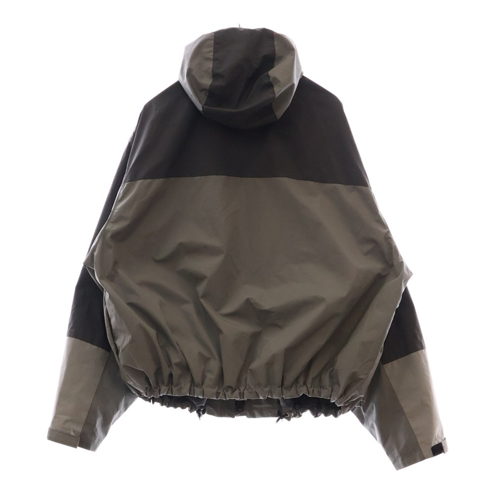 GRAILZ(グレイルズ) COLOUR BLOCK SHELL PARKA カラーブロック シェルジャケット ナイロンパーカーグレー