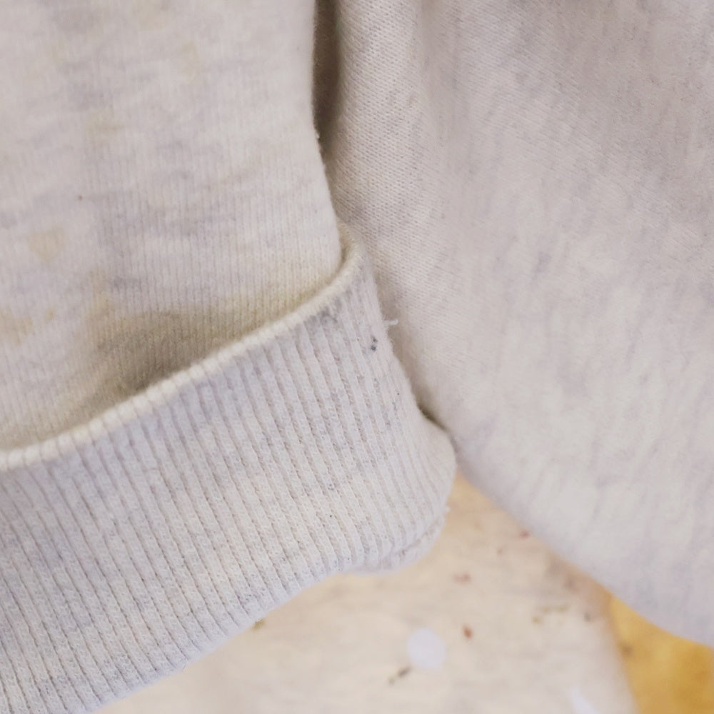 Vuja De(ブジャ デ) Mud Dye Hoodie マッドダイ ペイント ダメージ加工 プルオーバーパーカー ベージュ