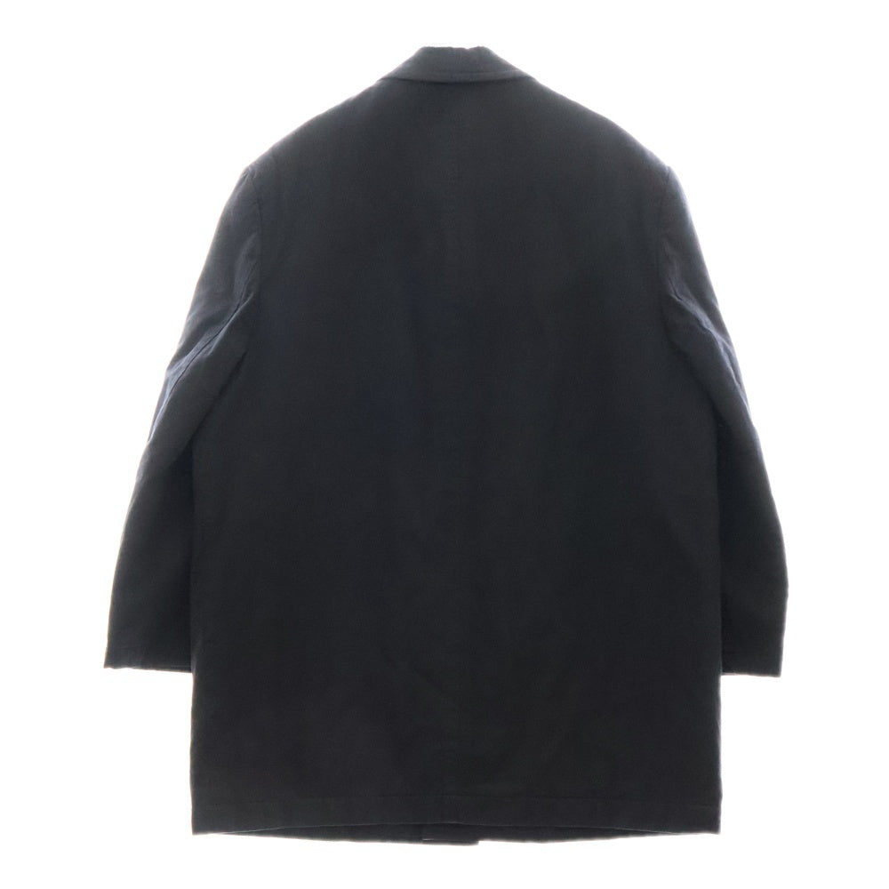 COMME des GARCONS HOMME PLUS(コムデギャルソンオムプリュス) 90S AD1991 キルティングインナーステンカラーコート ネイビー PC050030