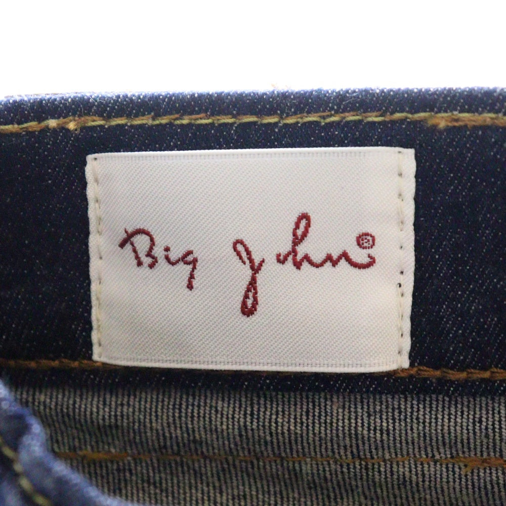 BIG JOHN(ビッグジョン) M3 Carrot Leg キャロットレッグ ジップフライ スキニーデニムパンツ インディゴ MMM134J