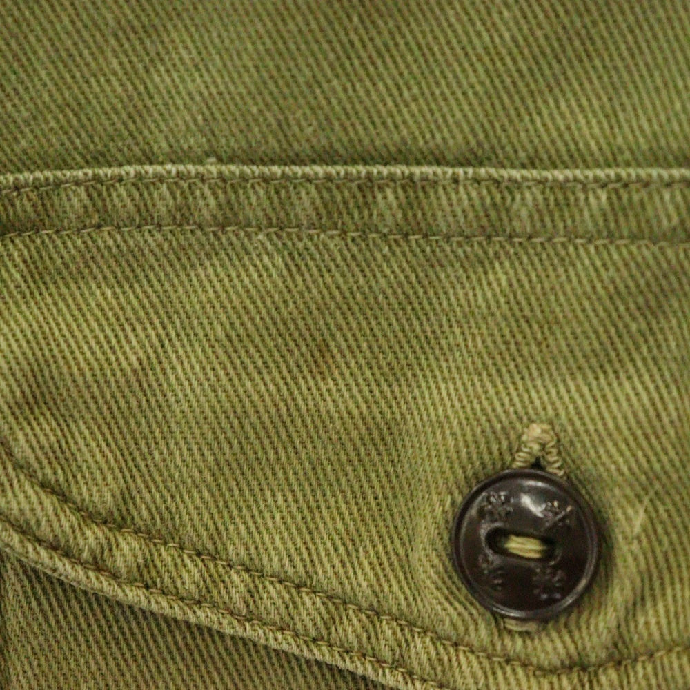 VINTAGE(ヴィンテージ) 60S VINTAGE BOY SCOUTS OF AMERICA エンブレムパッチ マチ付き ボーイスカウト長袖シャツ カーキ