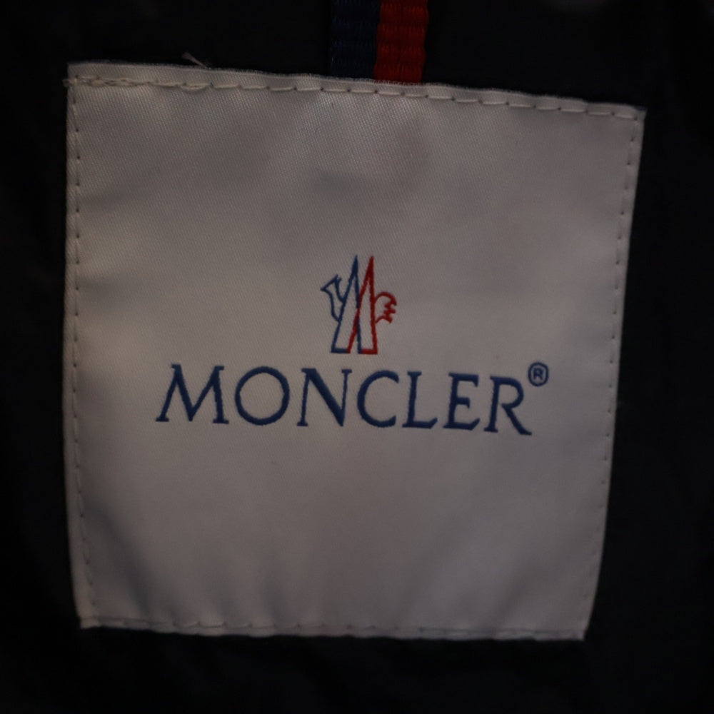 MONCLER(モンクレール) 18AW MOKA GIUBBOTTO モカ フード着脱 ダウンコート ネイビー レディース D20934981705 68950