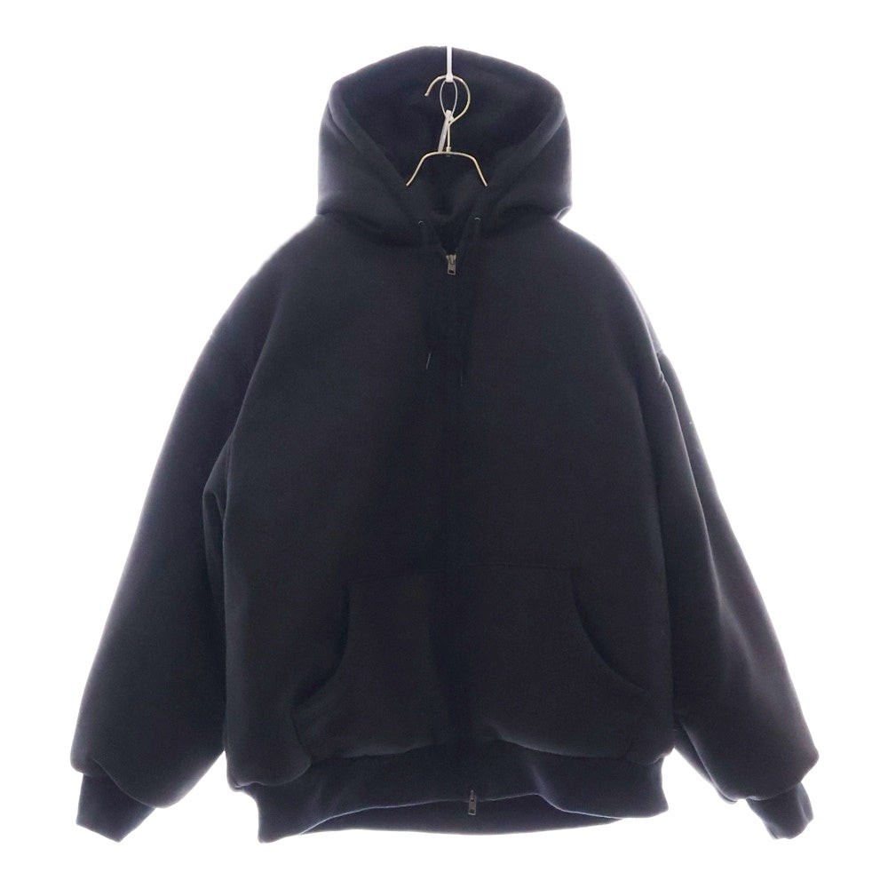 SUPREME(シュプリーム) 24AW×THE NORTH FACE Down Filled Zip Up Hooded Sweatshirt ダウン フィールド ジップアップ フーデッド スウェット ジャケット ブラック NY52400I