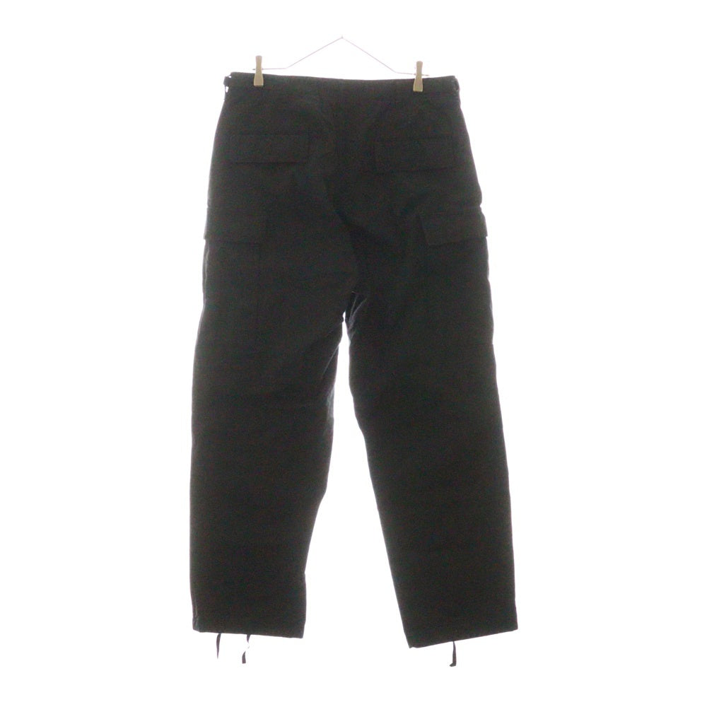 WTAPS(ダブルタップス) 22SS WMILL-65 TROUSERS NYCO. RIPSTOP ダブルミル 65 トラウザーズ リップストップ カーゴパンツ ブラック WVDT-PTM01