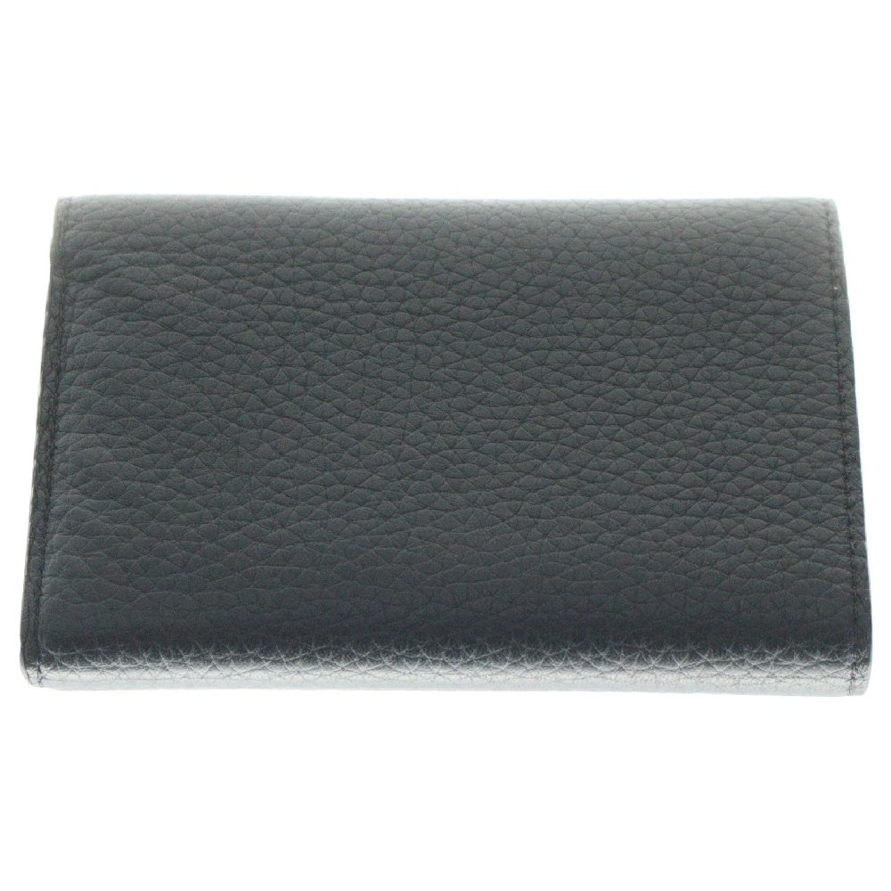 LOUIS VUITTON(ルイヴィトン) ポルトフォイユ・カプシーヌ コンパクトウォレット 三つ折り財布 ブラック/ピンク レディース M62157