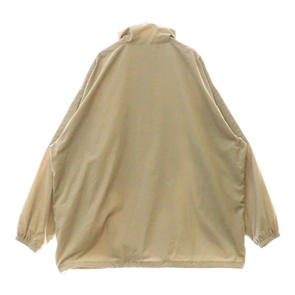 BALENCIAGA(バレンシアガ) 24SS ロゴプリント ポプリン ジャケット ブルゾン ベージュ 725302 TPO06
