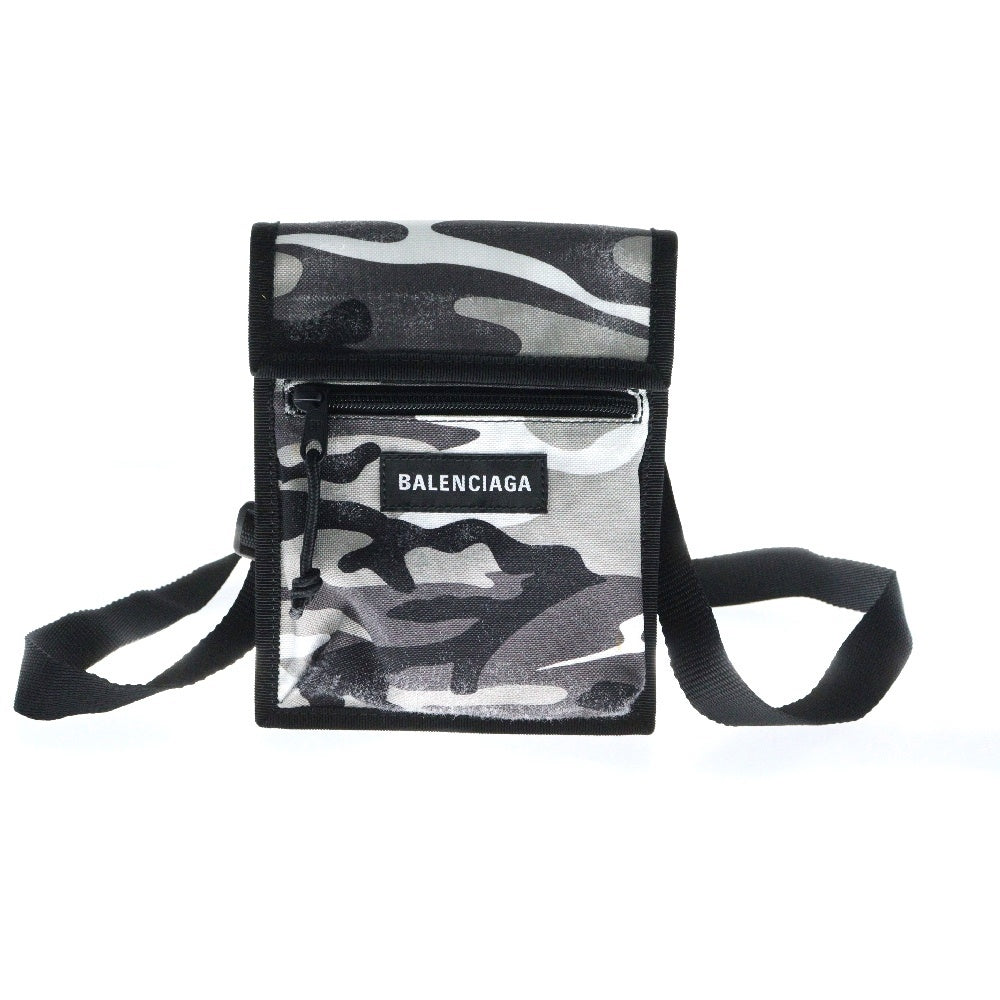 BALENCIAGA(バレンシアガ) EXPLORER Camo エクスプローラー カモフラ ショルダーバッグ グレー 655982