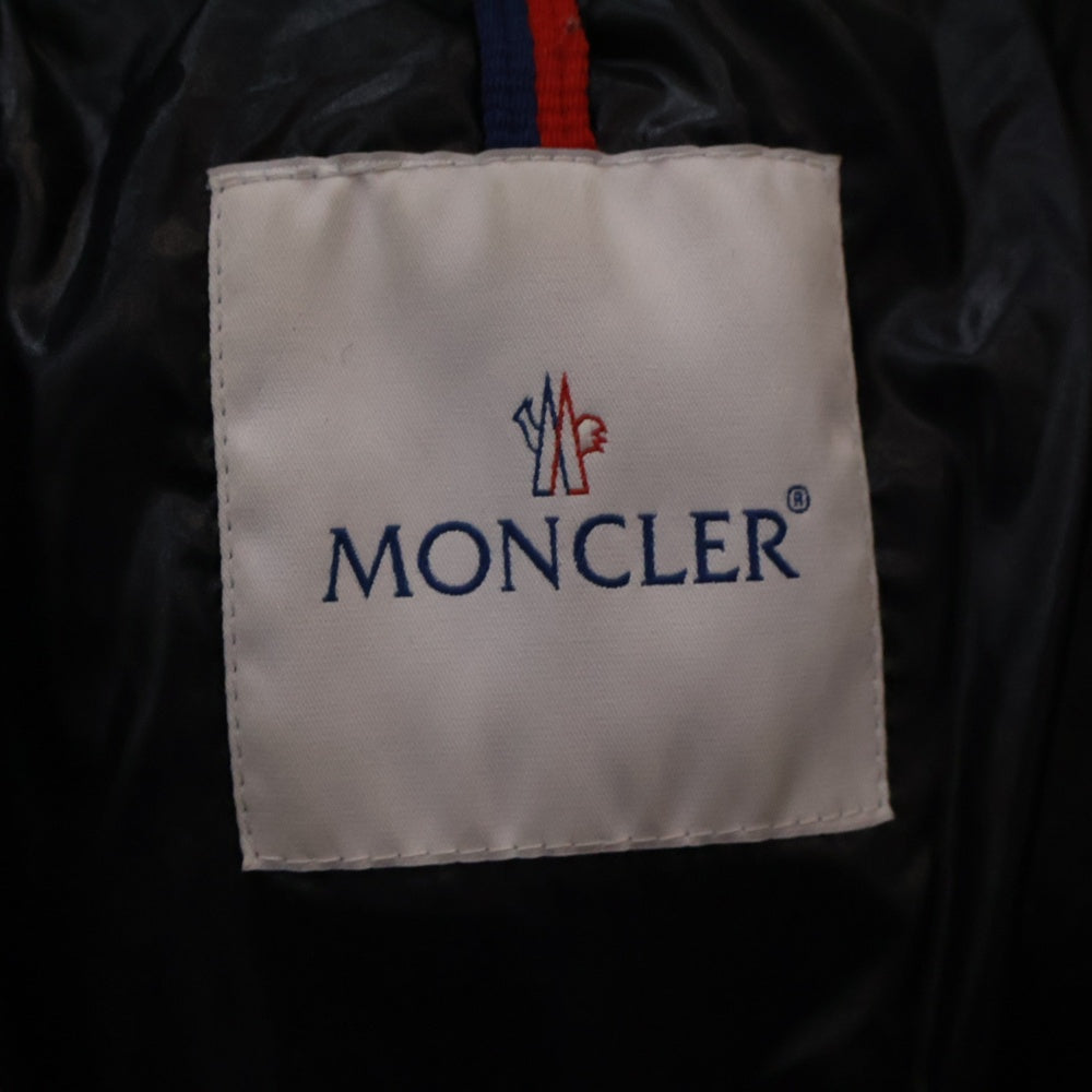 MONCLER(モンクレール) MELINA メリナ ファー付 ジップアップフーデッドダウンコート ジャケット イエロー レディース 49335/91/54155