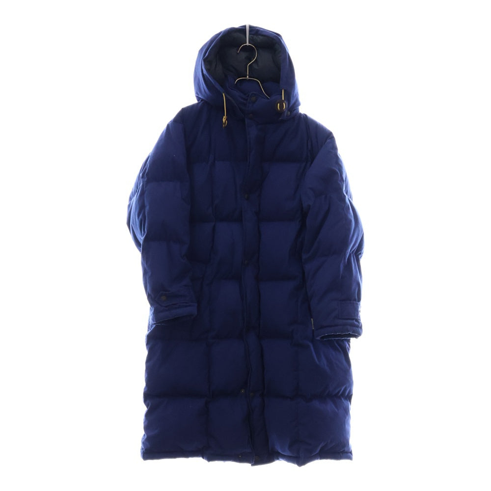 THE NORTH FACE(ザノースフェイス) フード付 ジップアップ中綿ダウンコート ブルー レディース ND-2203