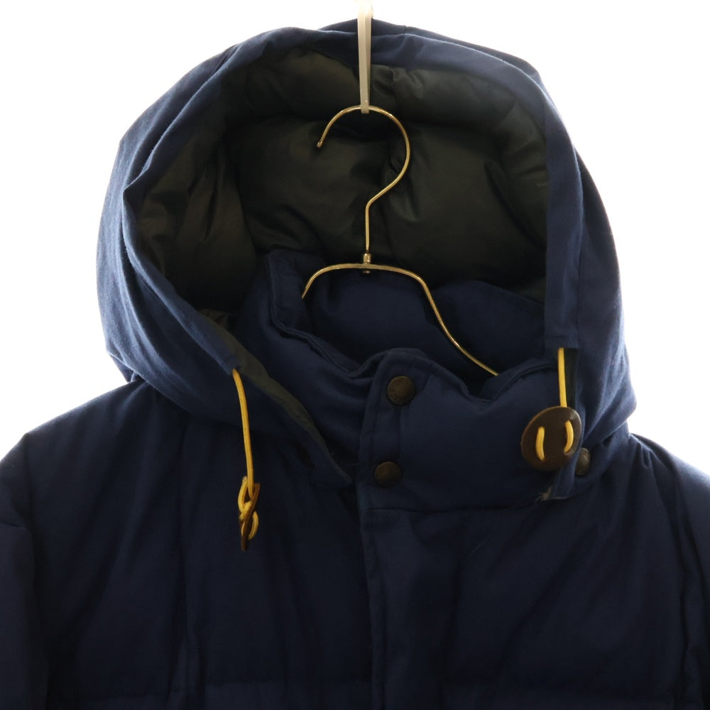 THE NORTH FACE(ザノースフェイス) フード付 ジップアップ中綿ダウンコート ブルー レディース ND-2203
