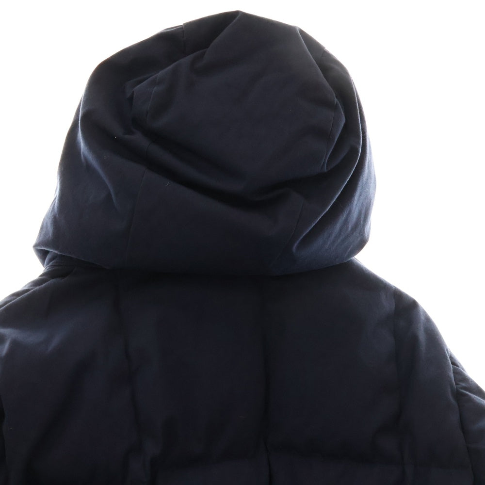 THE NORTH FACE(ザノースフェイス) フード付 ジップアップ中綿ダウンコート ブルー レディース ND-2203