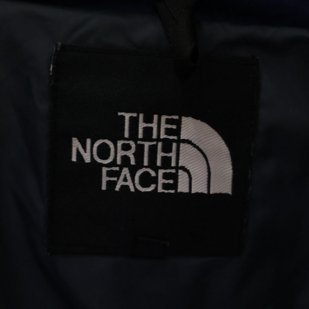 THE NORTH FACE(ザノースフェイス) フード付 ジップアップ中綿ダウンコート ブルー レディース ND-2203