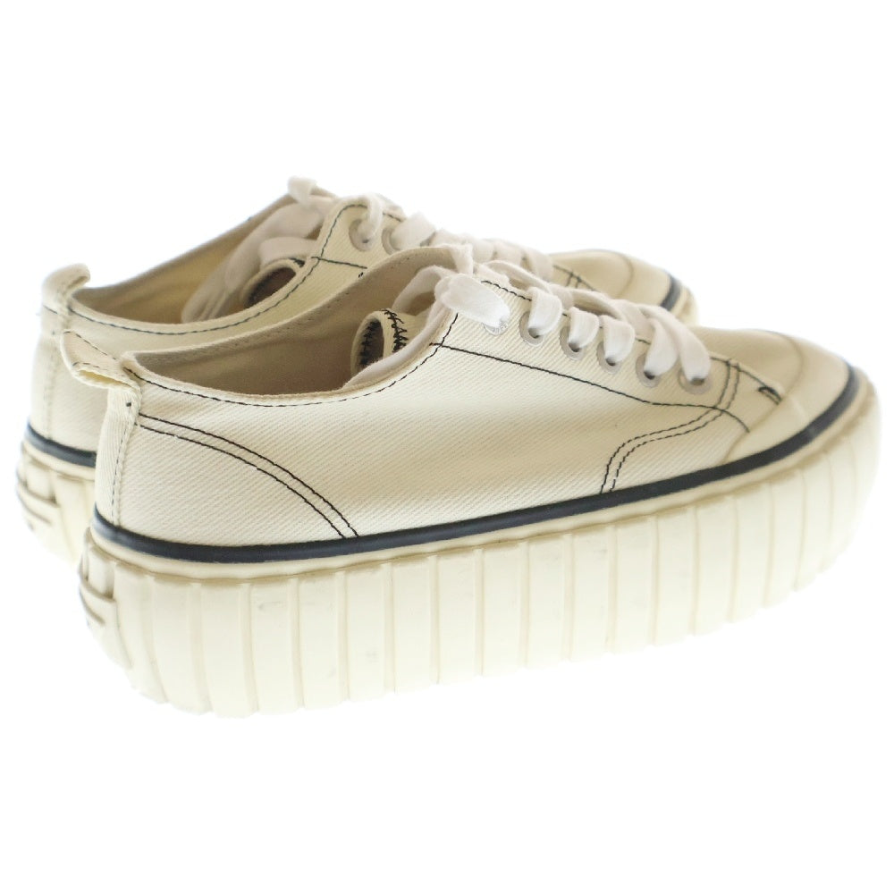 DIESEL(ディーゼル) S-HANAMI LOW X キャンバス ローカットスニーカー アイボリー レディース US6/23cm Y02828 PS416