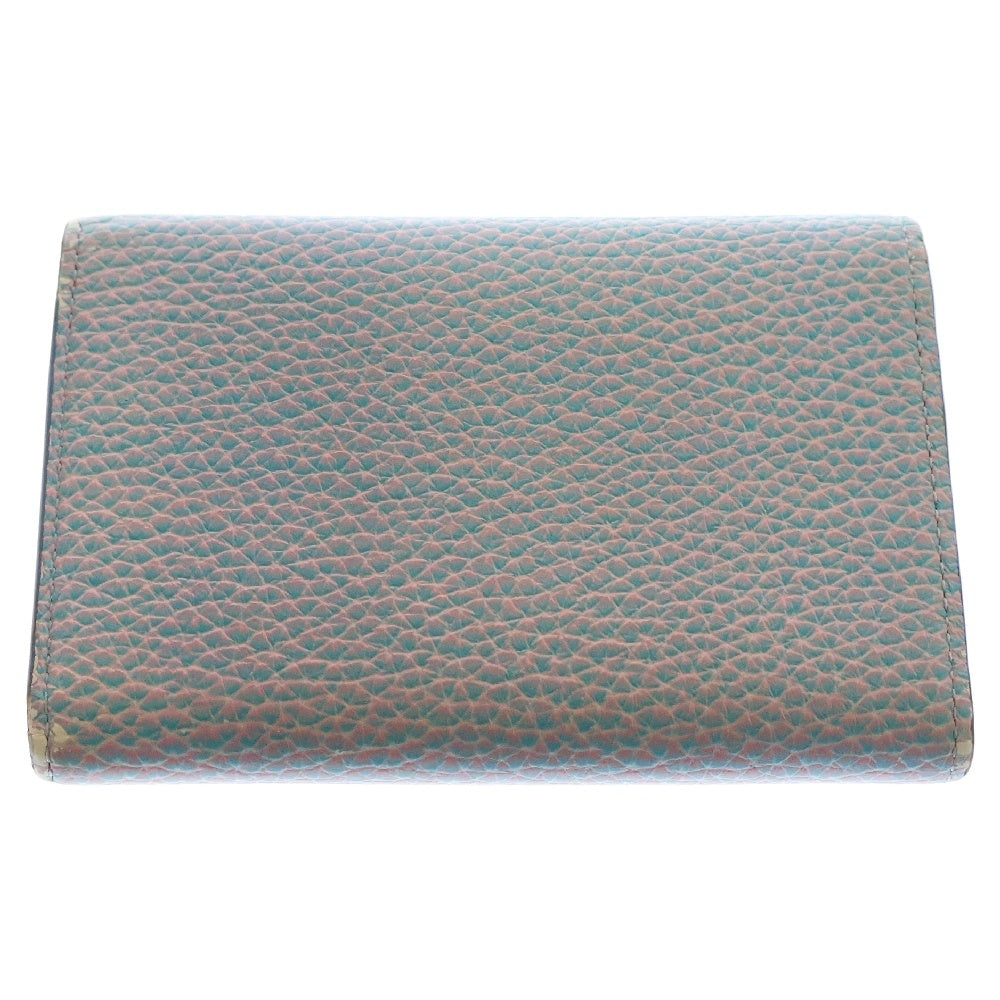 LOUIS VUITTON(ルイヴィトン) ポルトフォイユ カピシーヌ トリヨンレザー サマースターダスト 三つ折り財布 ライトブルー M81306