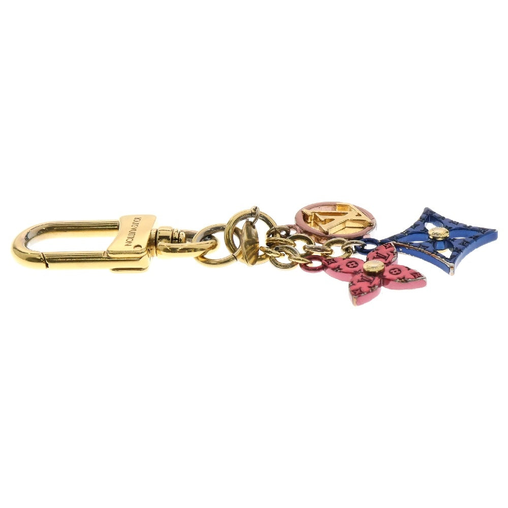 LOUIS VUITTON(ルイヴィトン) ポルトクレ ナノグラム モノグラム キーホルダー ゴールド M00560