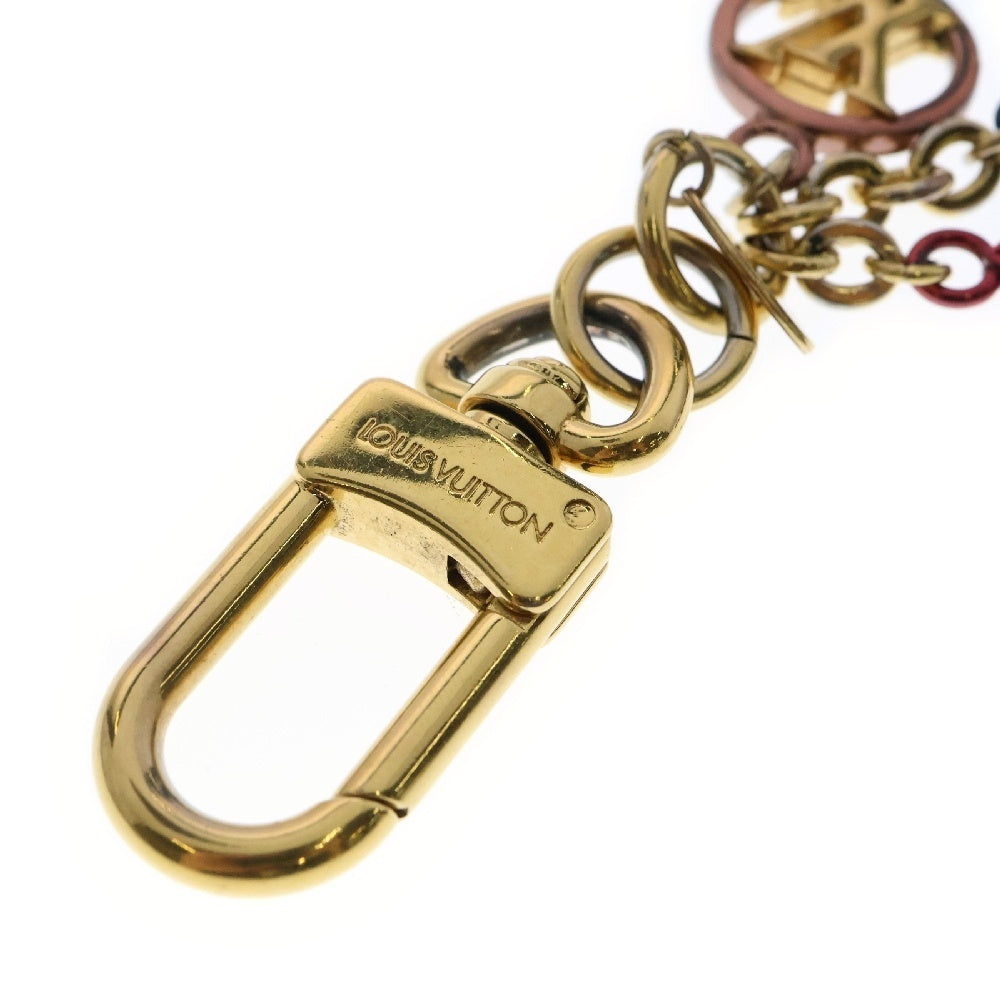 LOUIS VUITTON(ルイヴィトン) ポルトクレ ナノグラム モノグラム キーホルダー ゴールド M00560