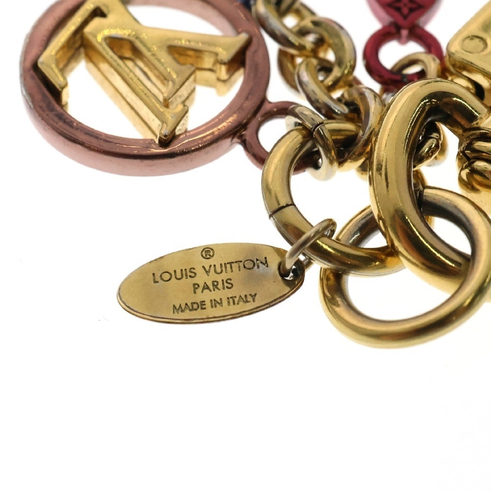 LOUIS VUITTON(ルイヴィトン) ポルトクレ ナノグラム モノグラム キーホルダー ゴールド M00560
