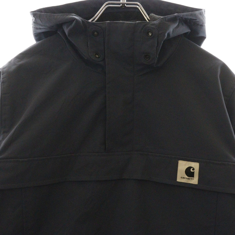 CARHARTT(カーハート) W's Nimbus Pullover ナイロン ハーフジップ プルオーバーパーカー ネイビー I021874