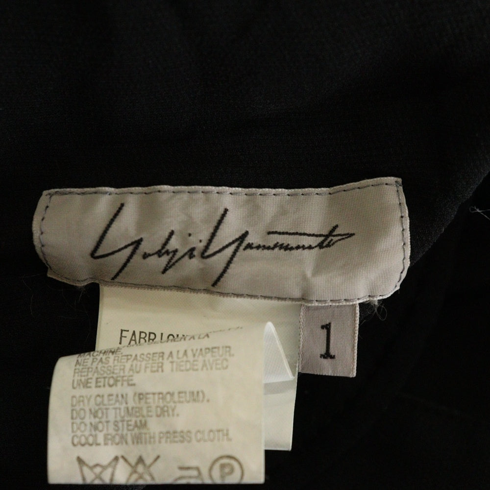 Yohji Yamamoto FEMME(ヨウジヤマモトファム) 08SS シルクサルエルパンツ ブラック レディース FM-P03-408