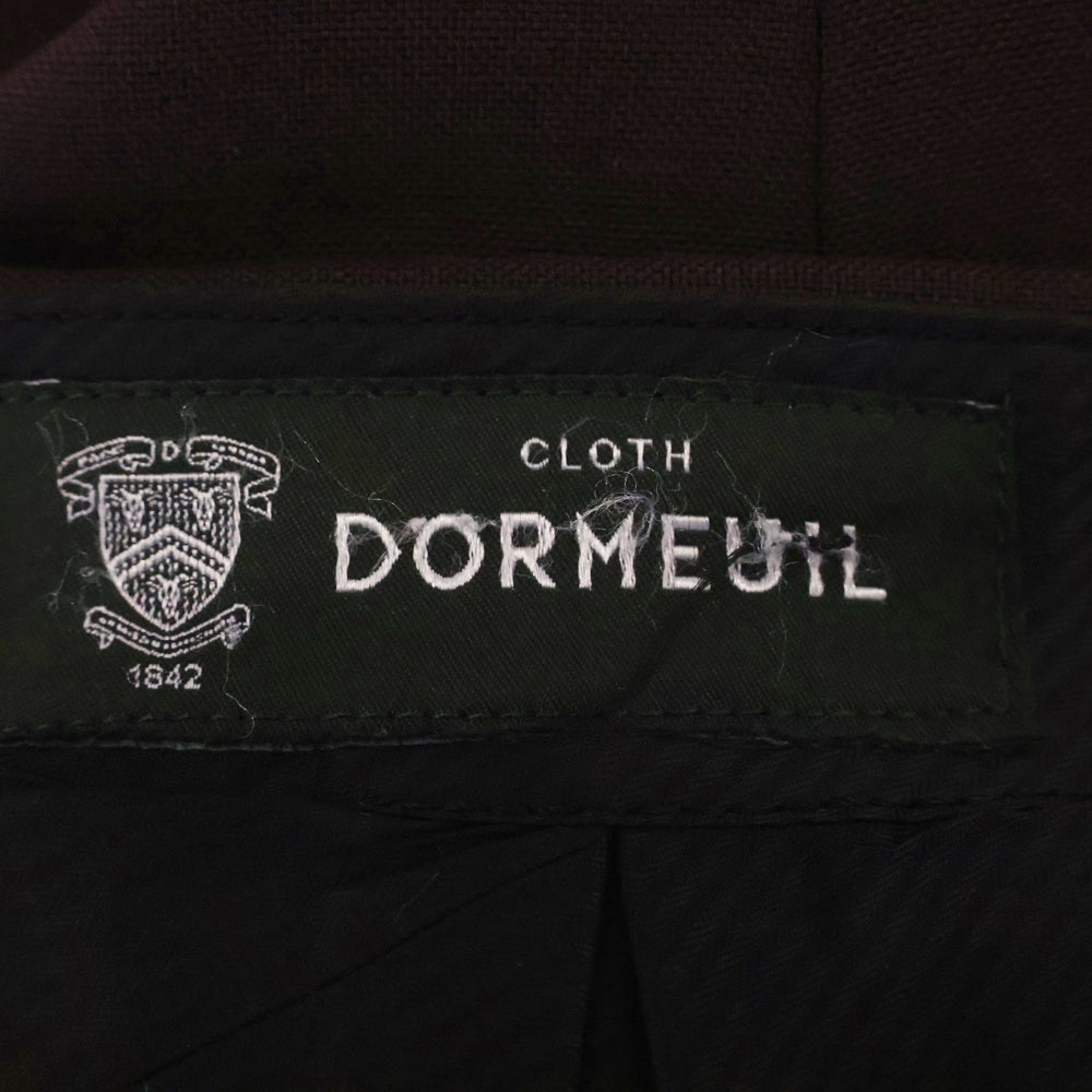 WACKO MARIA(ワコマリア) DORMEUIL DOUBLE PLEATED TROUSERS ドーメル 2タックスラックス トラウザーパンツ バーガンディ