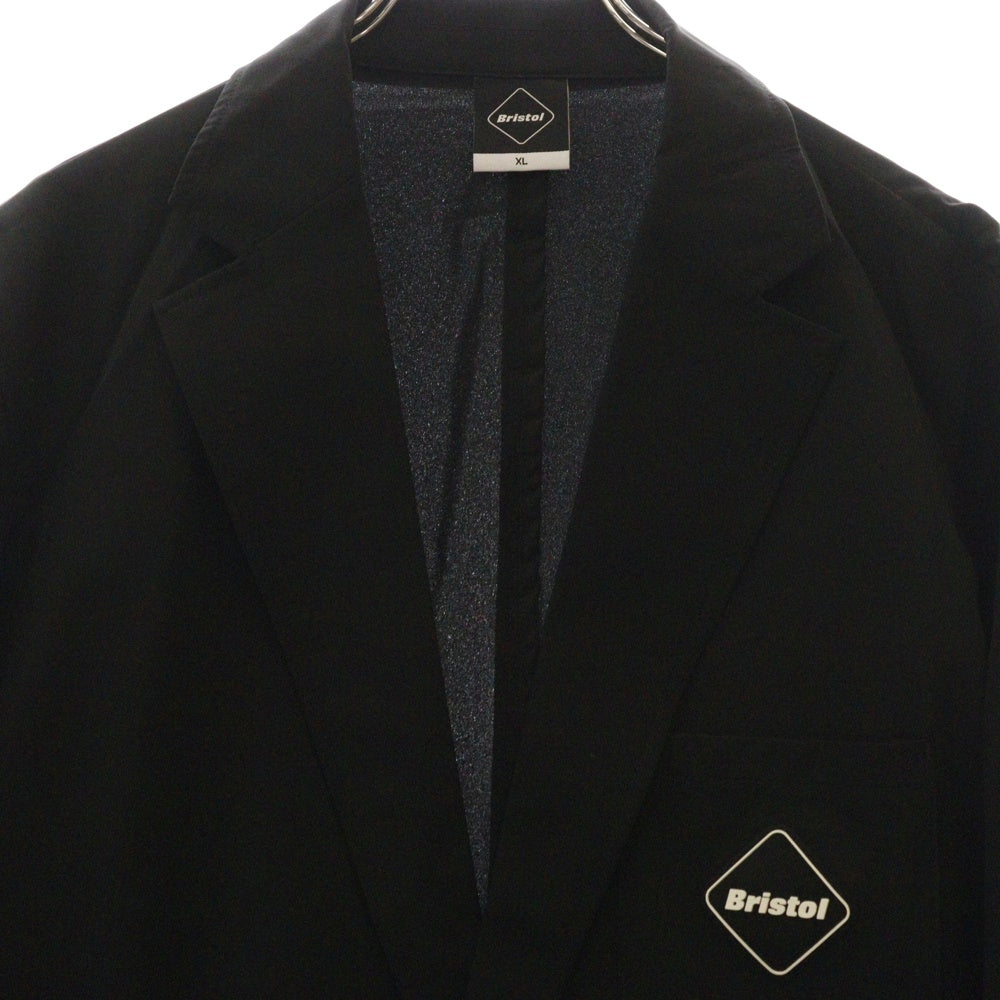 F.C.R.B./F.C.Real Bristol/FCRB(エフシーアールビー/エフシーレアルブリストル) 24AW TEAM PACKABLE BLAZER チーム パッカブルブレザー テーラードジャケット ブラック FCRB-242047