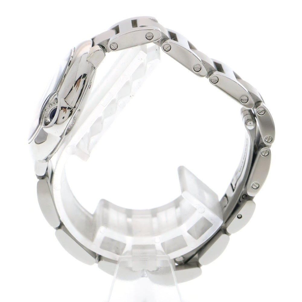 Cartier(カルティエ) バロン ブルー ドゥ カルティエ ウォッチ 腕時計 28mm クォーツムーブメント スティール SM シルバー レディース W69010Z4