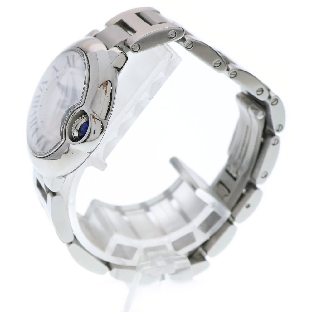 Cartier(カルティエ) バロン ブルー ドゥ カルティエ ウォッチ 腕時計 28mm クォーツムーブメント スティール SM シルバー レディース W69010Z4