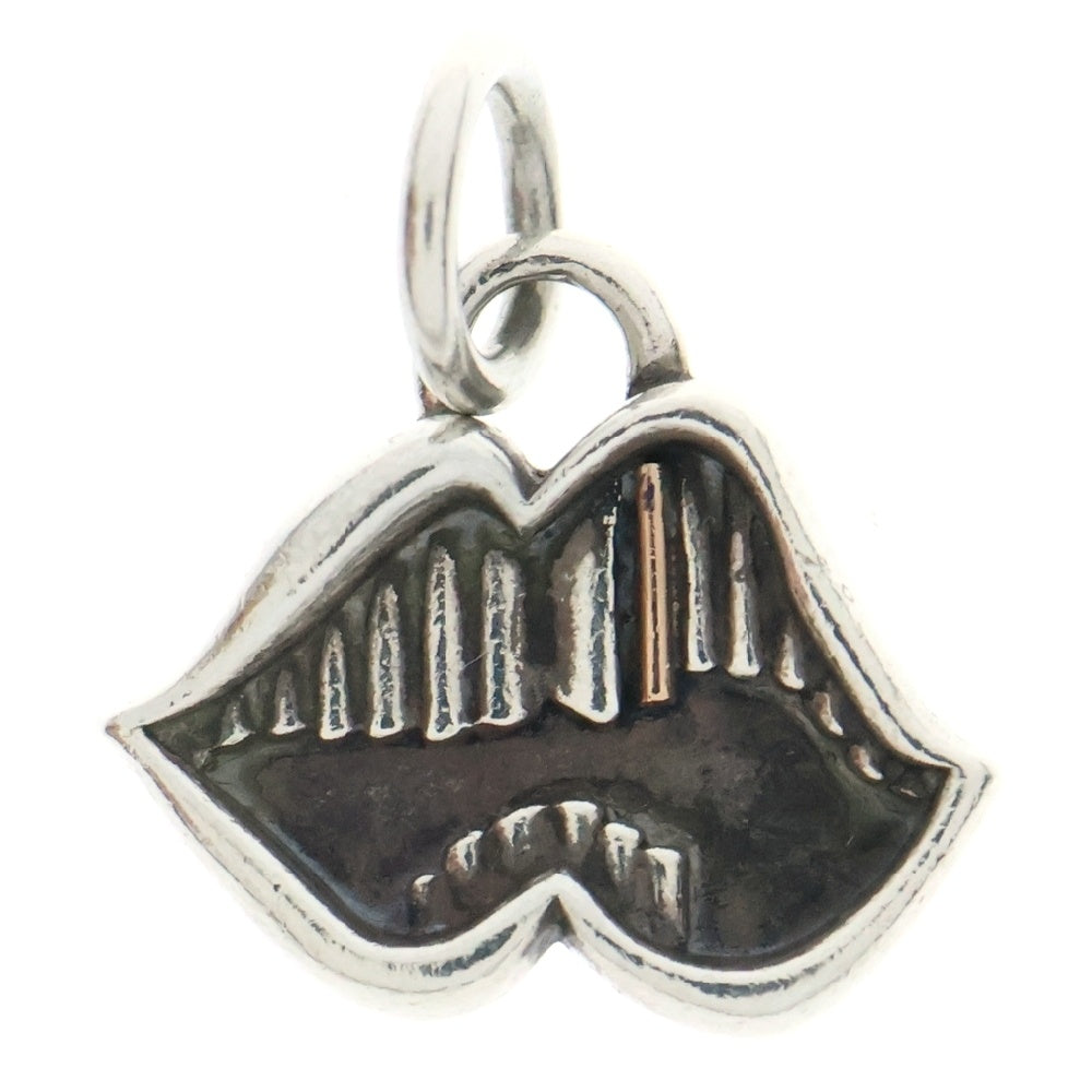 CHROME HEARTS(クロムハーツ) PP CHRM CHOMPER チョンパー チャーム 22Kゴールド/シルバーコンビネックレストップ シルバー/ゴールド