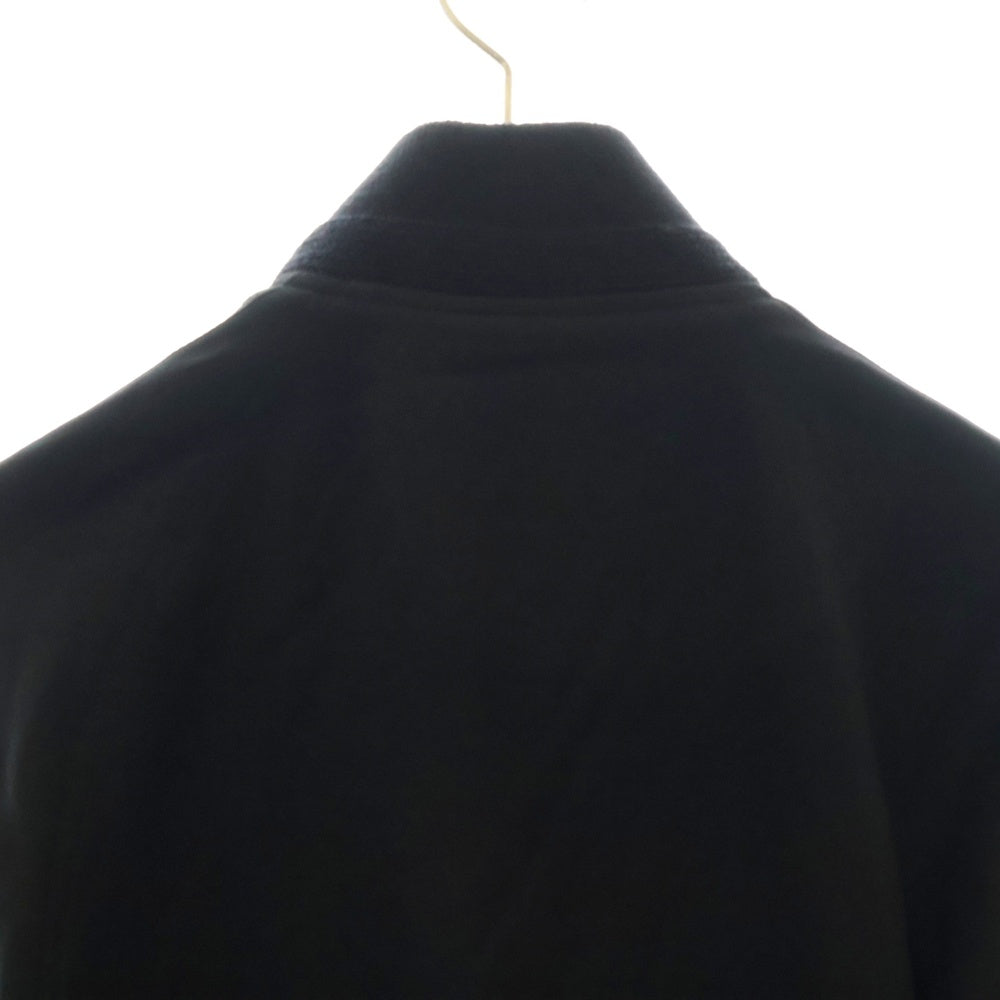 SAINT LAURENT PARIS(サンローランパリ) RAGLAN JACKET ポケット装飾 フロントスナップ ウール ラグランジャケット ブルゾン ブラック レディース 507526 Y239W