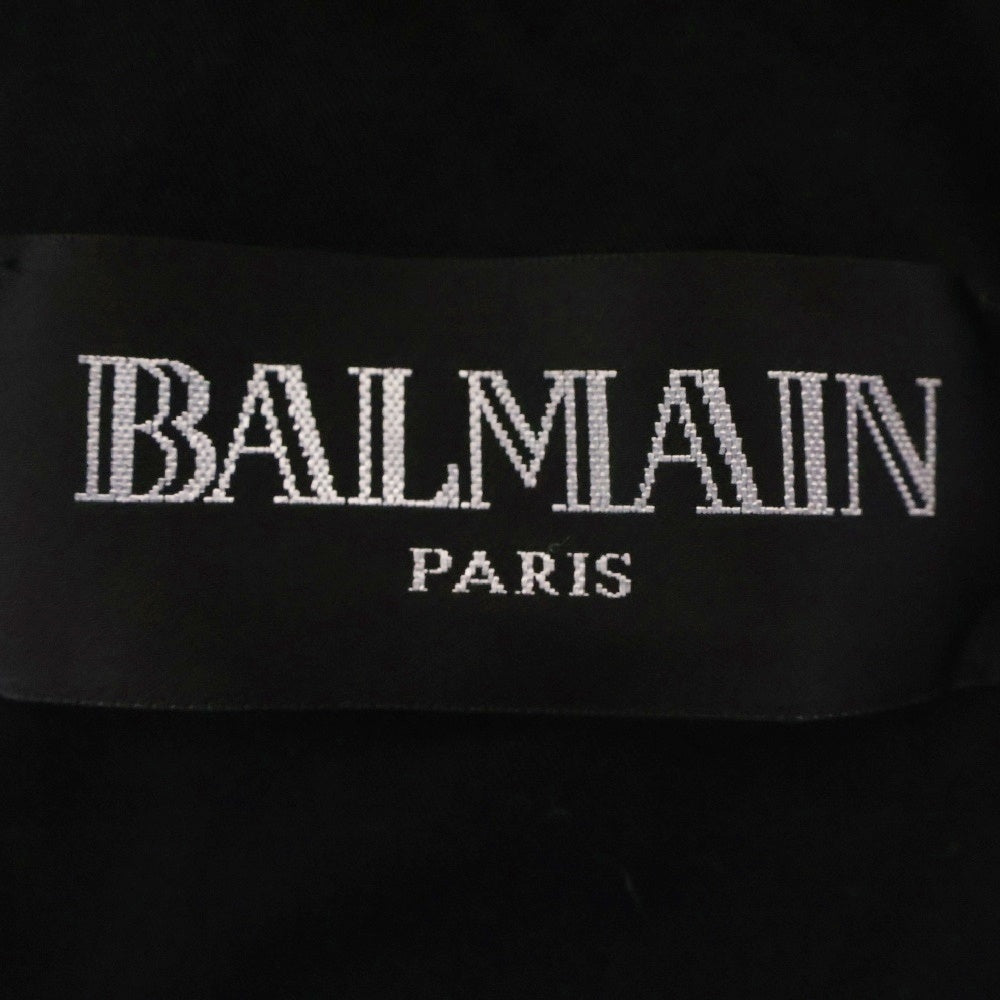 BALMAIN(バルマン) 15AW BIKER DOWN バイカー ダウンジャケット ネイビー W5HT843B923