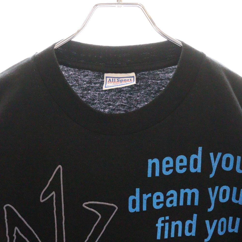 VINTAGE(ヴィンテージ) 90S VINTAGE NINE INCH NAILS ERASER ナインインチネイルズ イレイザー ヴィンテージ 両面プリント半袖Tシャツ カットソー ブラック