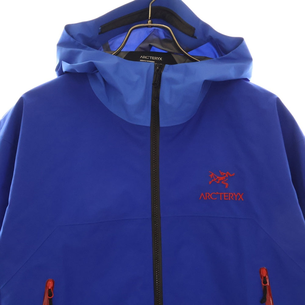 ARC'TERYX(アークテリクス) BETA JACKET RECUT VITALITY/FLUIDIT ベータ US200着限定 シェルジャケット ブルー/レッド X000009241 82296