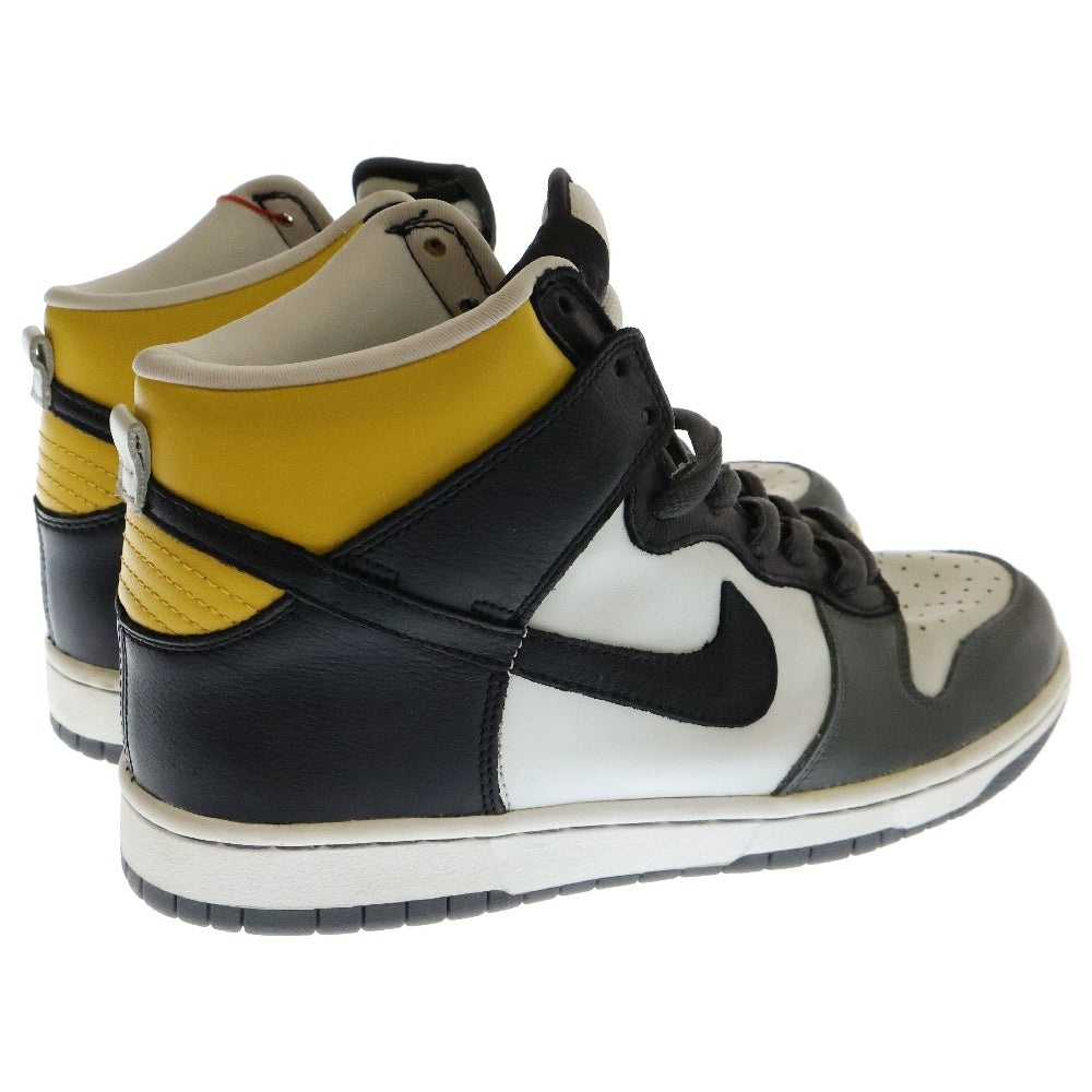 NIKE SB(ナイキエスビー) 【観賞用 2004年製】 SBダンク ダニエルシミズ ハイカットスニーカー ブラック/グレー/イエロー US9/27cm 305050-101