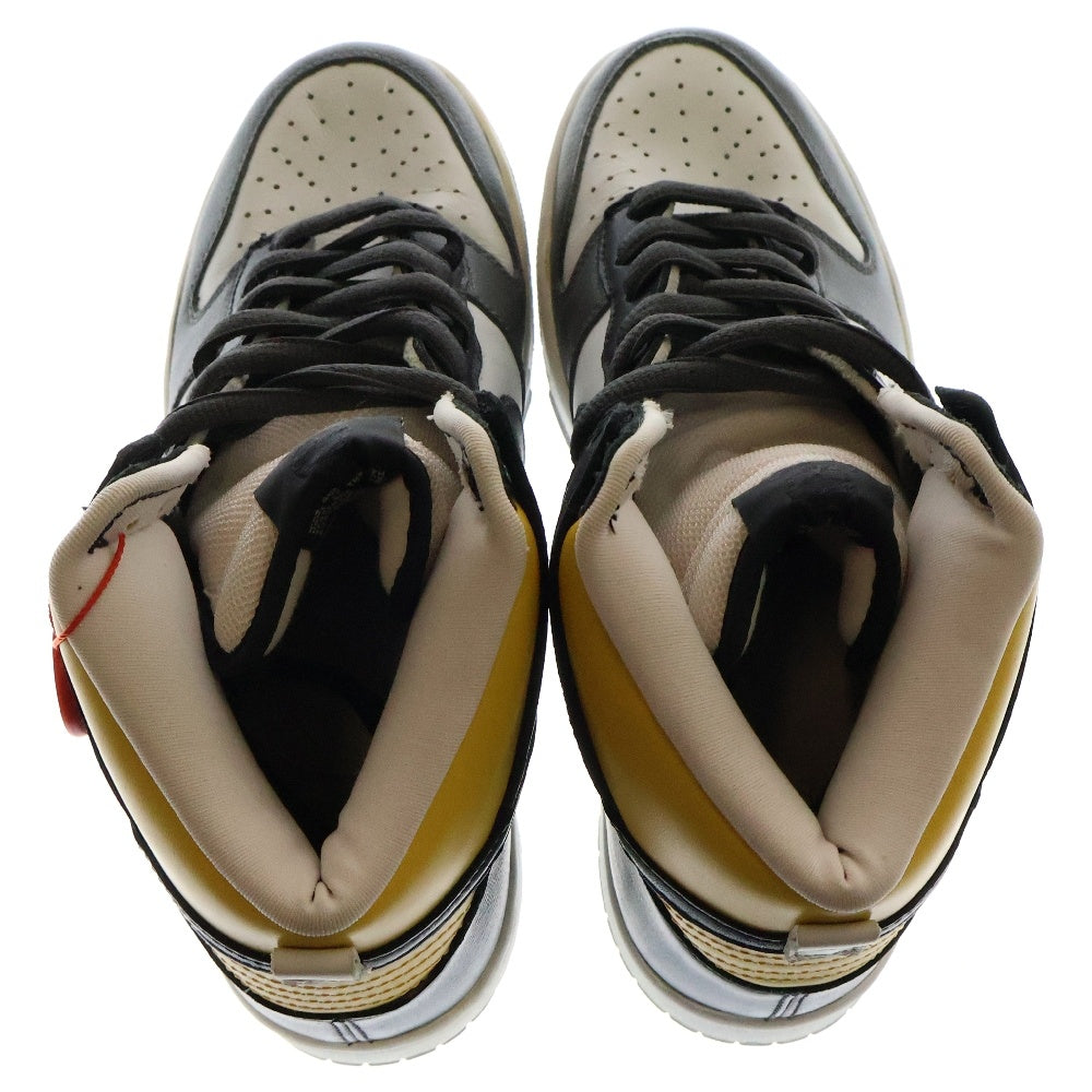 NIKE SB(ナイキエスビー) 【観賞用 2004年製】 SBダンク ダニエルシミズ ハイカットスニーカー ブラック/グレー/イエロー US9/27cm 305050-101