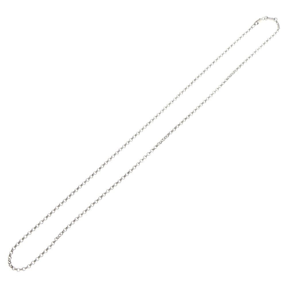 CHROME HEARTS(クロムハーツ) NECKCHAIN R20 ロールチェーンネックレス 20inch シルバー BCA084