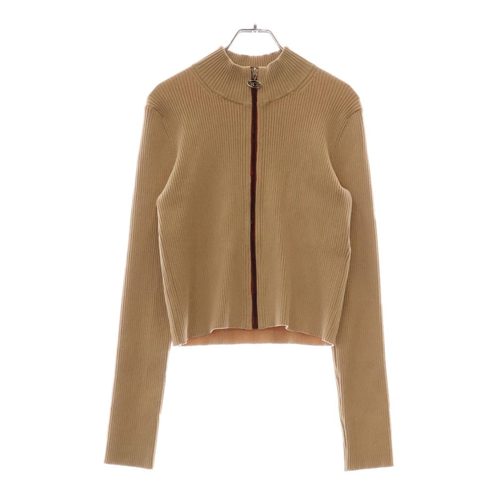 DIESEL(ディーゼル) M-SAVANNAH ジップアップ ニットカーディガン ベージュ A05785
