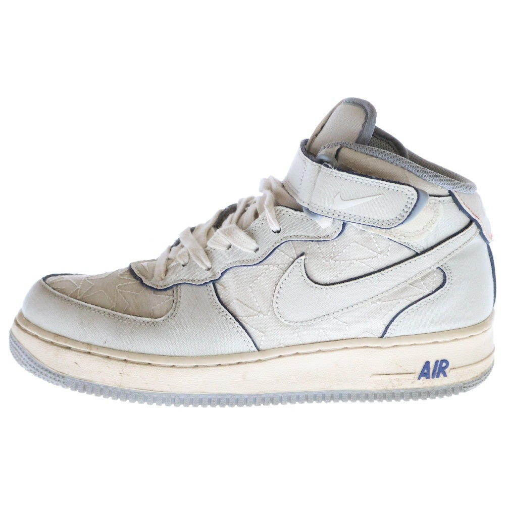 NIKE(ナイキ) AIR FORCE 1 MID 07 LX Pearl White エアフォース1 ミッドカットスニーカー ベージュ US9/27.0cm DZ5367-219