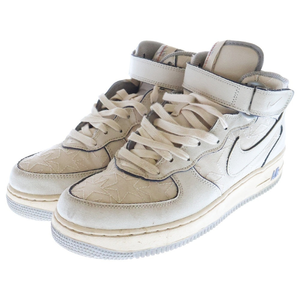 NIKE(ナイキ) AIR FORCE 1 MID 07 LX Pearl White エアフォース1 ミッドカットスニーカー ベージュ US9/27.0cm DZ5367-219