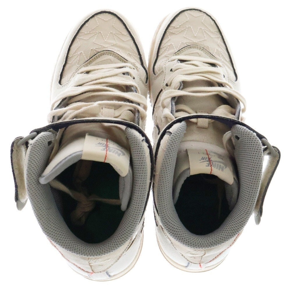 NIKE(ナイキ) AIR FORCE 1 MID 07 LX Pearl White エアフォース1 ミッドカットスニーカー ベージュ US9/27.0cm DZ5367-219