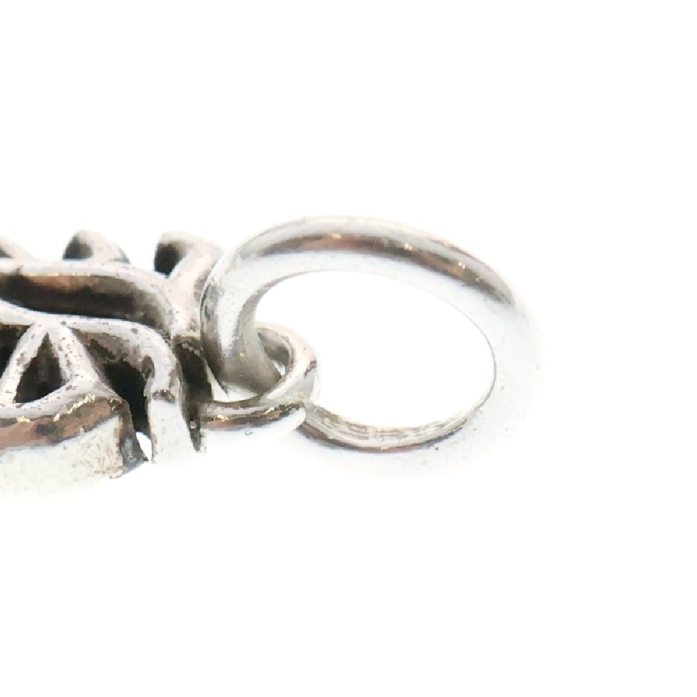CHROME HEARTS(クロムハーツ) STACK ALPHABET スタックアルファベットチャーム Hイニシャル シルバー ネックレストップ
