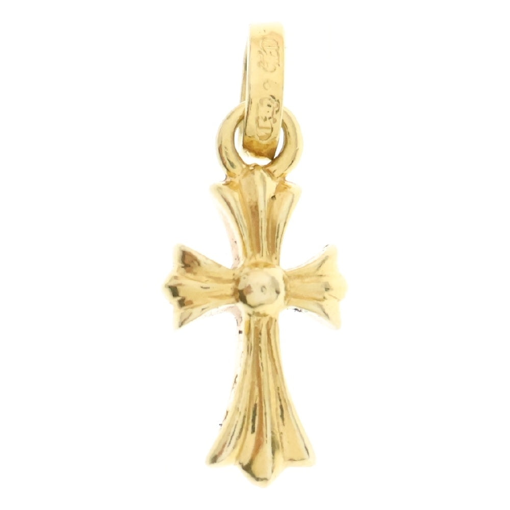 CHROME HEARTS(クロムハーツ) 22K CRS BBYFAT ベイビーファットクロス ペンダントトップ ゴールド BCA037