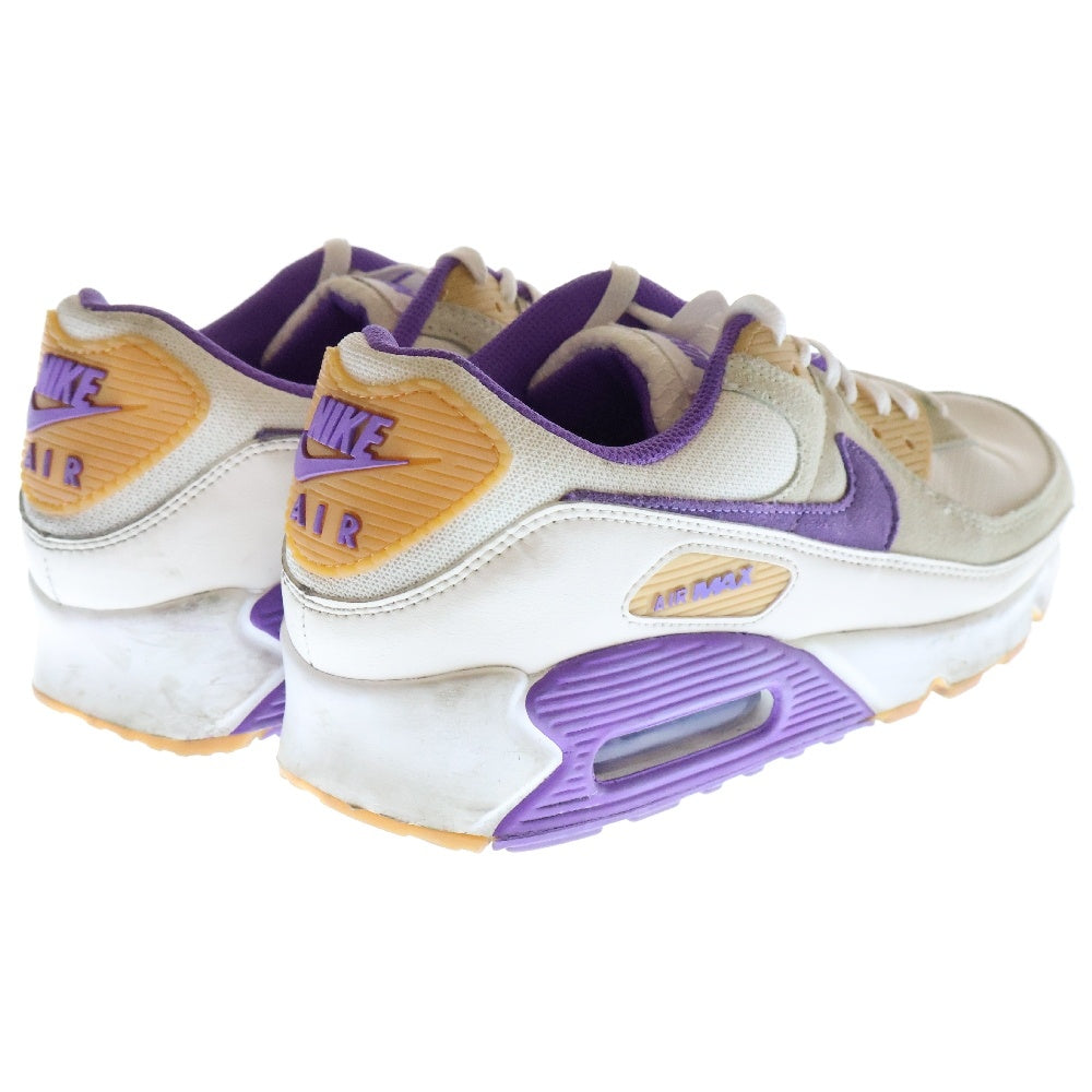 NIKE(ナイキ) AIR MAX 90 エアマックス90 ローカットスニーカー ホワイト/パープル US10/28.0cm DM0029-102
