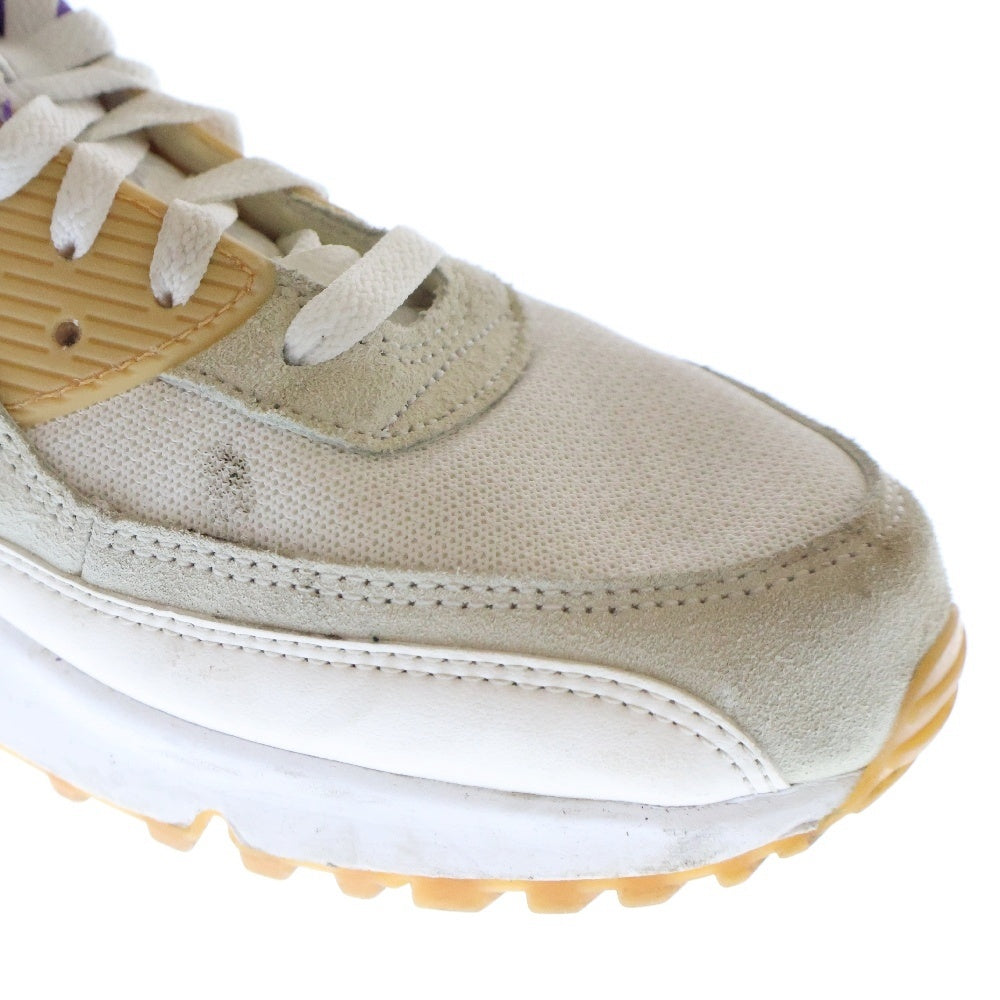 NIKE(ナイキ) AIR MAX 90 エアマックス90 ローカットスニーカー ホワイト/パープル US10/28.0cm DM0029-102