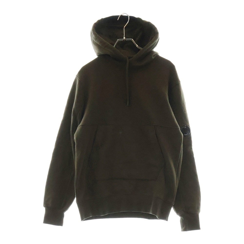 C.P. Company(シーピーカンパニー) Arm Lens Popover Hoody アームレンズ プルオーバーパーカー フーディー ブラウン 09CMSS040A 005086W