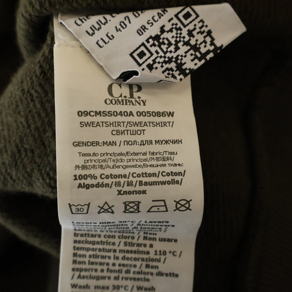 C.P. Company(シーピーカンパニー) Arm Lens Popover Hoody アームレンズ プルオーバーパーカー フーディー ブラウン 09CMSS040A 005086W