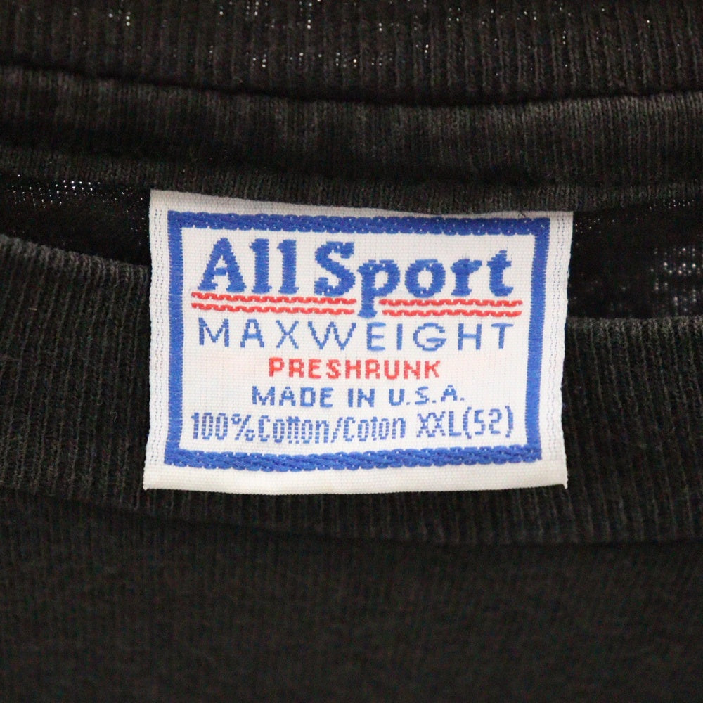 VINTAGE(ヴィンテージ) 90s NINE INCH NAILS THE DOWNWARD SPIRAL ALL SPORTタグ ヴィンテージ ナインインチネイルズ ダウンワードスパイラル プリント半袖Tシャツ ブラック