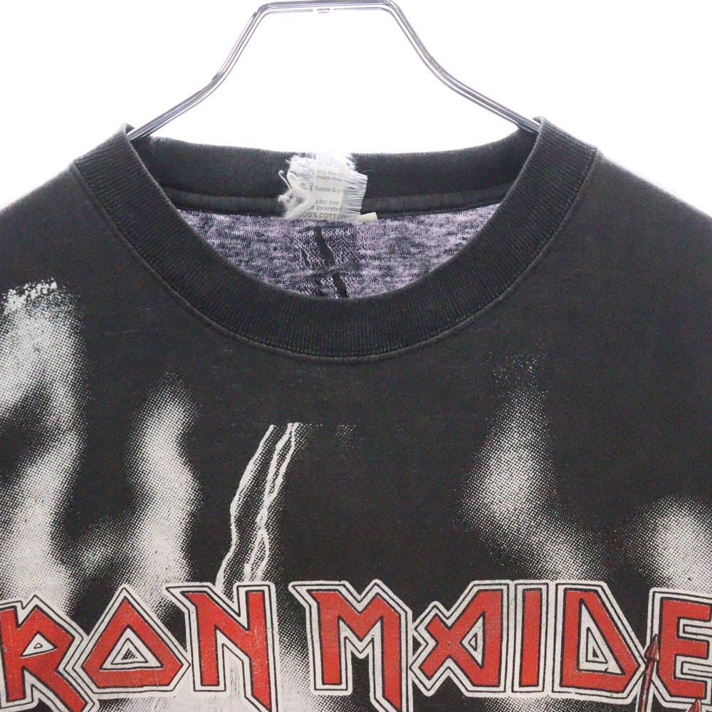 VINTAGE(ヴィンテージ) 90s VINTAGE IRON MAIDEN TEE ヴィンテージ アイアンメイデン 半袖Tシャツ ブラック