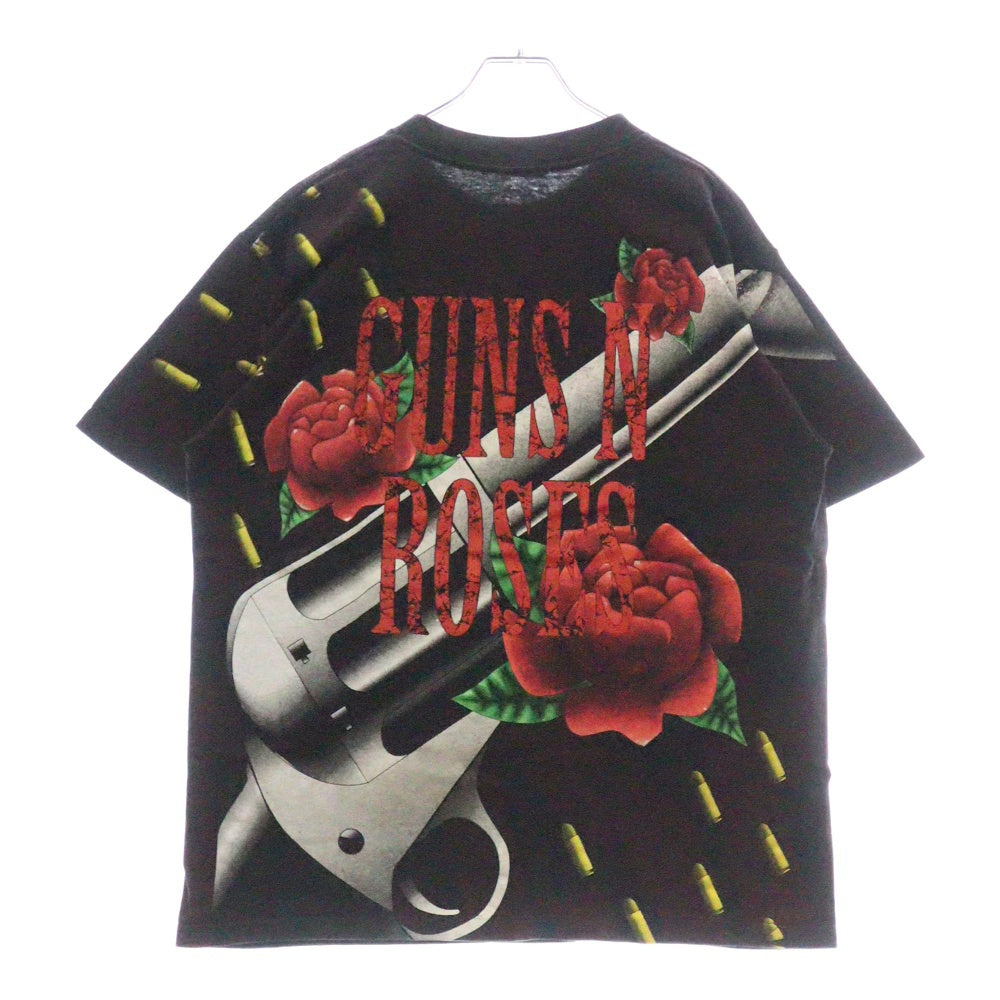 VINTAGE(ヴィンテージ) 90s GUNS N' ROSES 1993 OVP ONEITA ヴィンテージ ガンズ ローズ 半袖Tシャツ ブラック/レッド