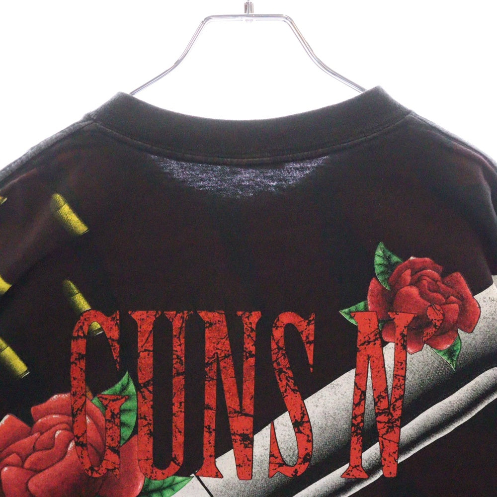 VINTAGE(ヴィンテージ) 90s GUNS N' ROSES 1993 OVP ONEITA ヴィンテージ ガンズ ローズ 半袖Tシャツ ブラック/レッド